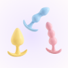 SET 3 BUTTPLUG JELLY TPE SIÊU MỀM DẺO CHO NEWBIE